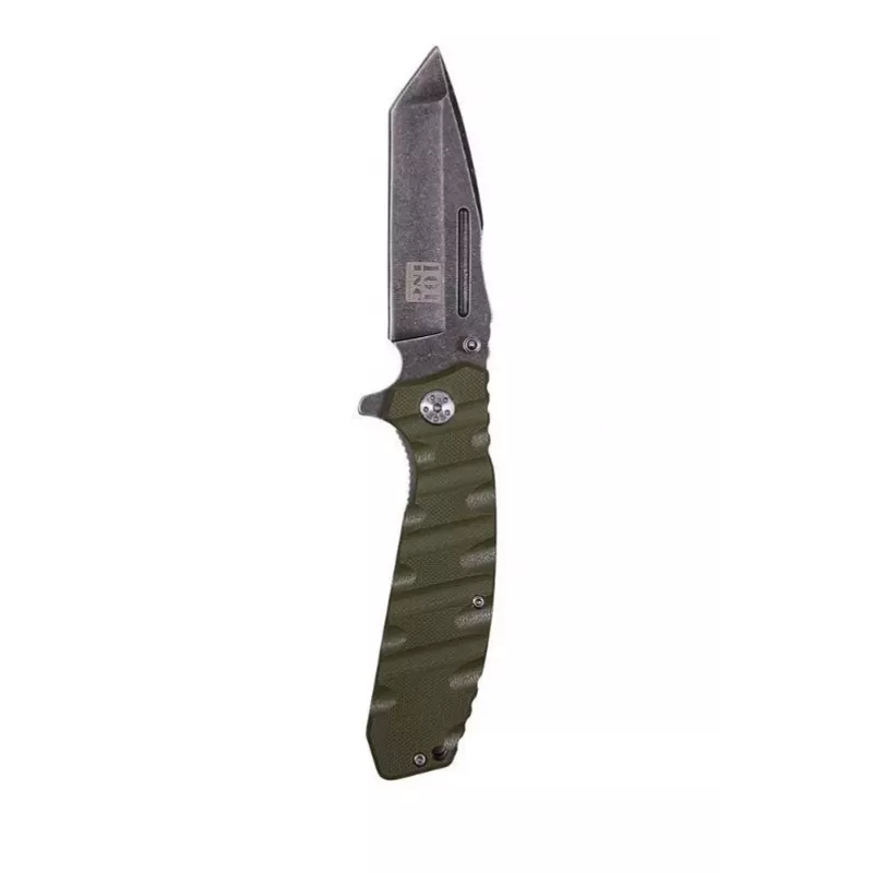 Stealth Stonewashed Tanto Klappmesser 101 INC Grün