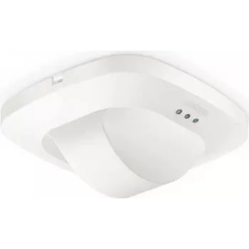 STEINEL PCPRODUALHF Hochfrequenz-Präsenzmelder, 360°, 5,8 GHz, COM1, Deckenmontage, Weiß