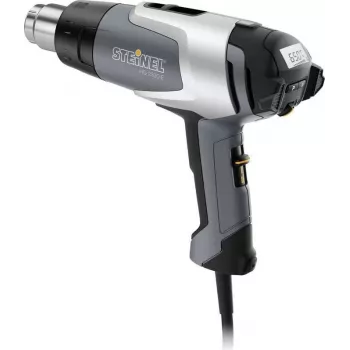 Steinel Professional HG 2320 E Set Heißluftpistole 2300 W 80 - 650 °C 150 - 500 l/min mit LCD-Display und Transportkoffer 351502