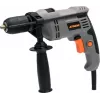 STHOR 78997 Schlagbohrmaschine 800W mit 13mm Zahnkranzbohrfutter, 0-3000 U/min, 0-48000 Schläge/min, Drehzahlregelung, Rechts-/Linkslauf, Zusatzhandgriff, Tiefenanschlag