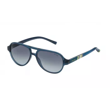 STING Childish SSJ642-5106NA Sonnenbrille Blau/Grün Mehrfarbig 51/14/130 mm