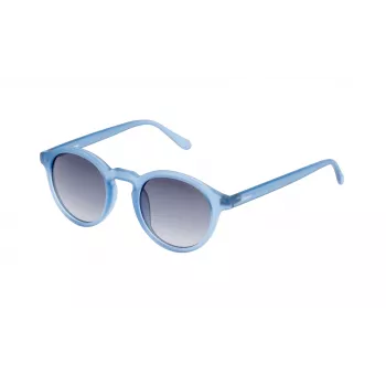 STING Man SS6535460D06 Rechteckige Sonnenbrille - Schwarzer Rahmen, graue Gläser 50/20/140 mm