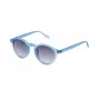 STING Man SS6535460D06 Rechteckige Sonnenbrille - Schwarzer Rahmen, graue Gläser 50/20/140 mm