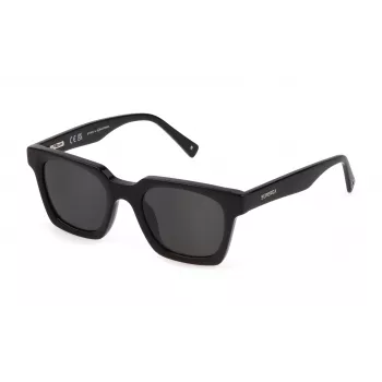 STING SST476-490700 Unisex Sonnenbrille 49/21/140 mm Schwarz Smoke Grey