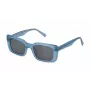 STING SST477-510939 Unisex-Sonnenbrille, schwarzer Rahmen, graue Gläser, 51/21/140 mm