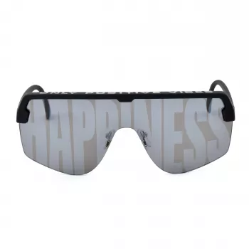STING Unisex SST341-996AAL Sonnenbrille Dunkelgrauer Rahmen Graue Gläser 99/01/140 mm