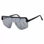 STING Unisex SST341-996AAL Sonnenbrille Dunkelgrauer Rahmen Graue Gläser 99/01/140 mm