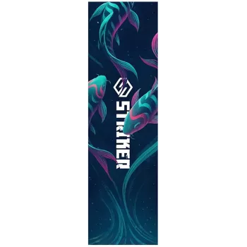 Striker Pro Scooter Griptape Neon Frog – 600 x 150 mm, selbstklebend, zuschneidbar
