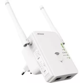 Strong Universal Repeater 300 - WLAN-Reichweitenverlängerer - 2 Anschlüsse - 100Mb LAN - WLAN - 2,4 GHz