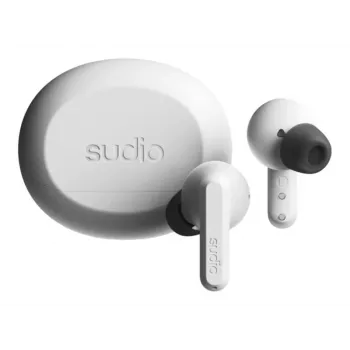 Sudio A3 Pro kabellose Ohrhörer, Bluetooth 5.4, Fog White