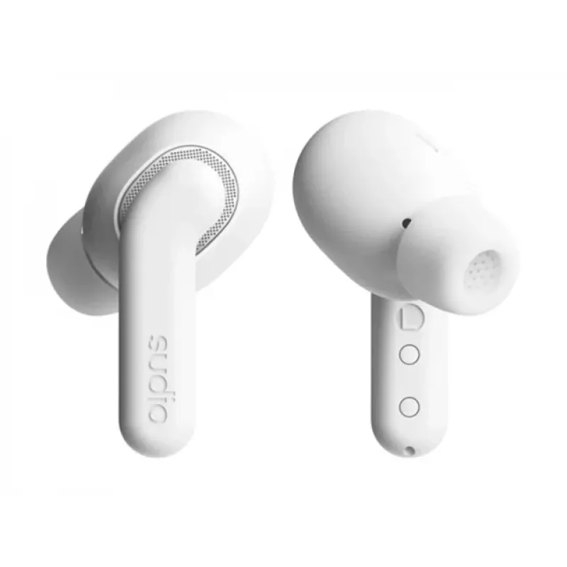 Sudio E4 Pro kabellose Ohrhörer, Bluetooth 6.0, Cloud White