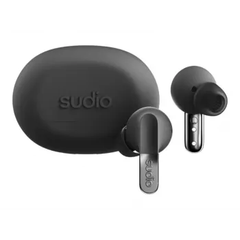 Sudio N3 Pro kabellose Ohrhörer, Bluetooth 5.4, Titanium Black