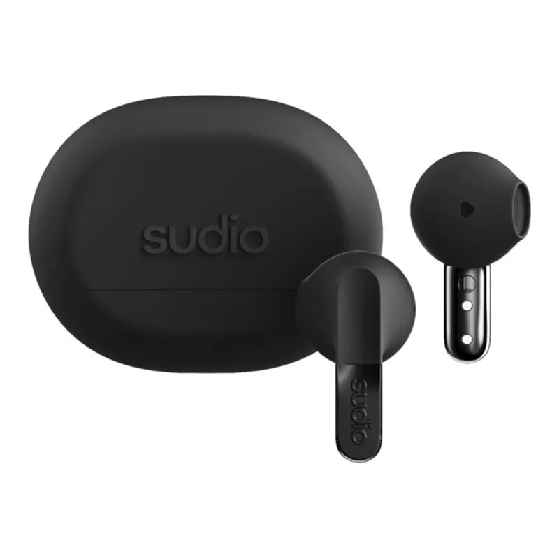 Sudio N3 kabellose Ohrhörer, Bluetooth 5.4, Onyx Black