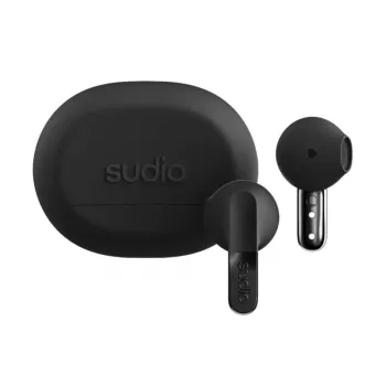 Sudio N3 kabellose Ohrhörer, Bluetooth 5.4, Onyx Black