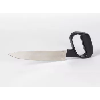 SUNDO Kochmesser 20 cm Hochkohlenstoff-Edelstahl, POM-Griff
