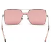 Sunglasses WEB EYEWEAR Woman WE0201-16U Cat Eye Havana Acetate Brown Lens 100% UV400