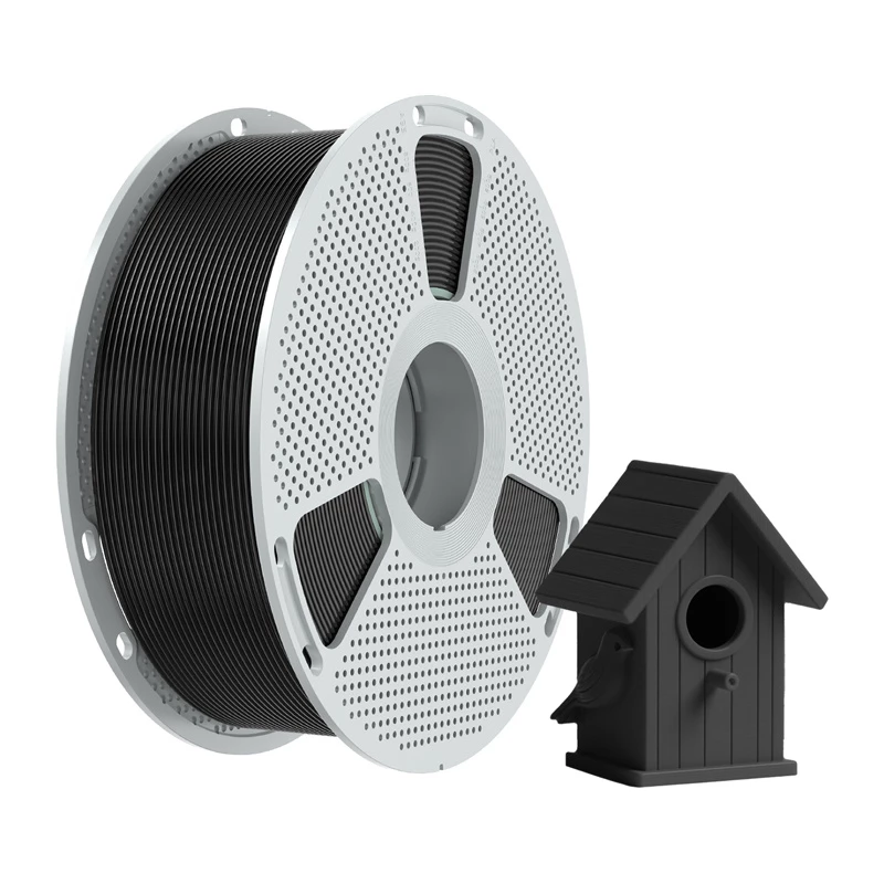 SUNLU ASA Filament 1,75 mm Schwarz – 1-kg-Spule für 3D-Druck