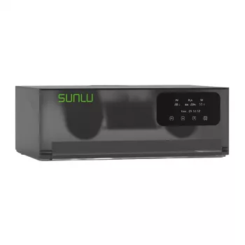 Sunlu Filament Trockner für AMS Bambu Lab – 4-Spulen Trocknungsstation mit 360° Heißluftzirkulation, Echtzeit-Feuchtigkeitsanzeige, PTC-Heizer, einstellbarer Temperatur 35-70°C und Timer, ABS-Konstruktion, 320W