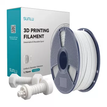 Sunlu High-Speed ABS Filament (Weiß) 1,75 mm 1 kg (ABS H-S W)