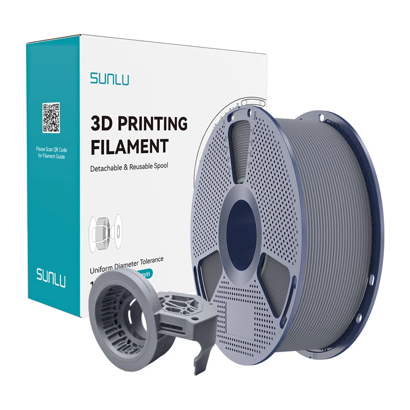 SUNLU PETG High-Speed Matte Filament 1.75 mm Grau 1 kg