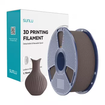 SUNLU PLA Classic Schokolade 3D-Drucker-Filament 1,75mm 1kg
