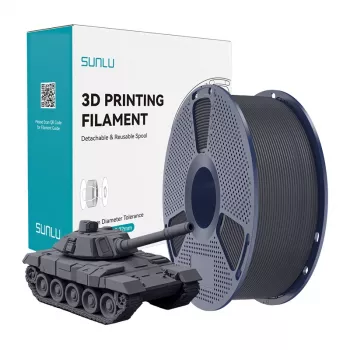 Sunlu PLA+ High-Speed Filament, Grau