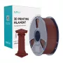 SUNLU PLA High-Speed Marmor Filament, Ziegelrot, 1,75mm, 1kg