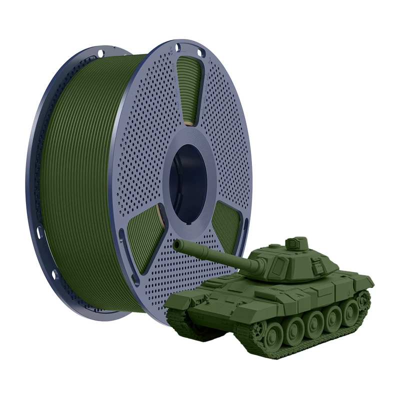 SUNLU PLA+ High-Speed Olive Filament 1.75mm 1kg für FDM-Drucker