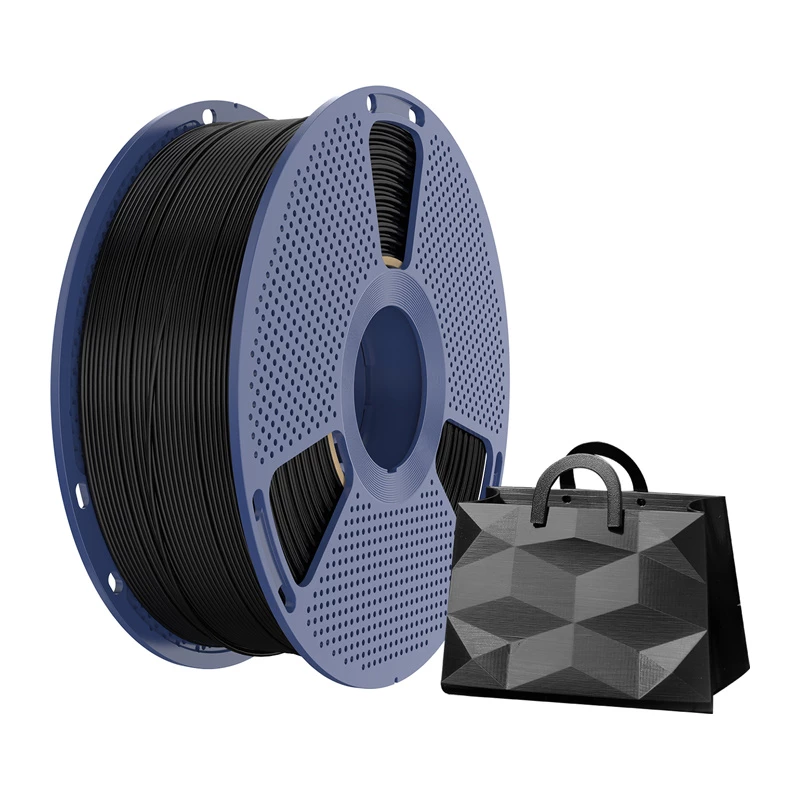 SUNLU TPU Silk B 3D-Drucker Filament 1,75 mm 1 kg Schwarz