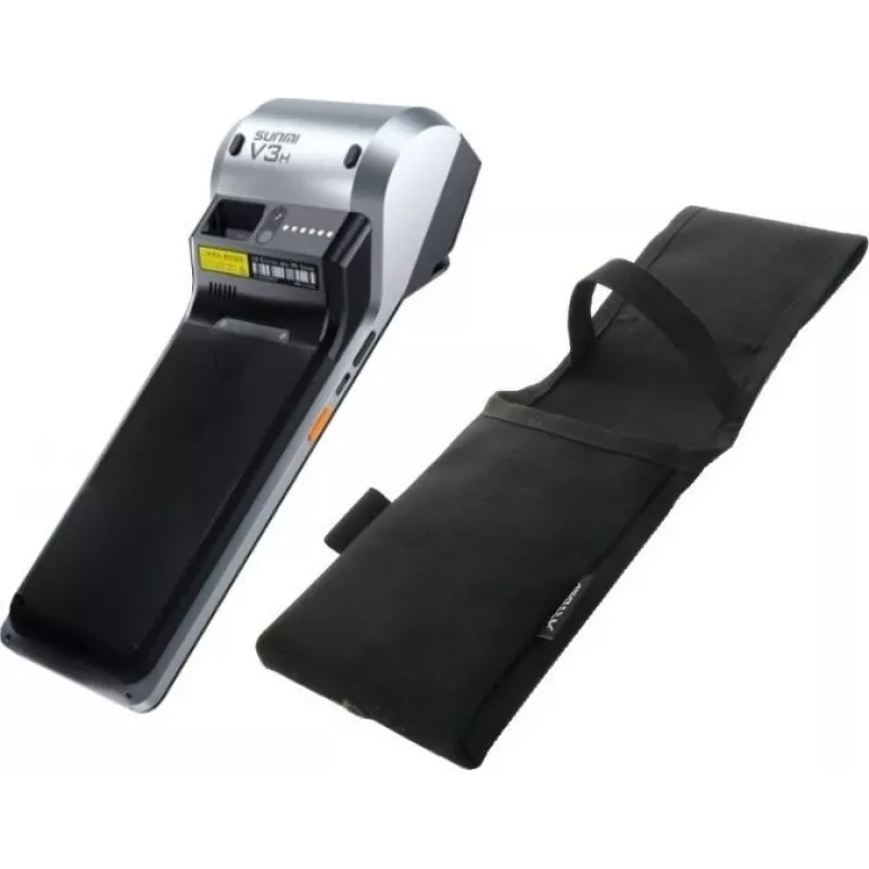 SUNMI V3H 6,75 Zoll Android 13 GMS POS-Terminal mit 58mm Bon- & Etikettendrucker, 4G LTE, NFC, 3GB/32GB P06100047-HOL