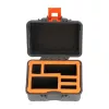 Sunnylife AQX-28 Mini Hard Case für DJI Osmo Action 3/4/6 – Schwarz EVA & PU-Leder