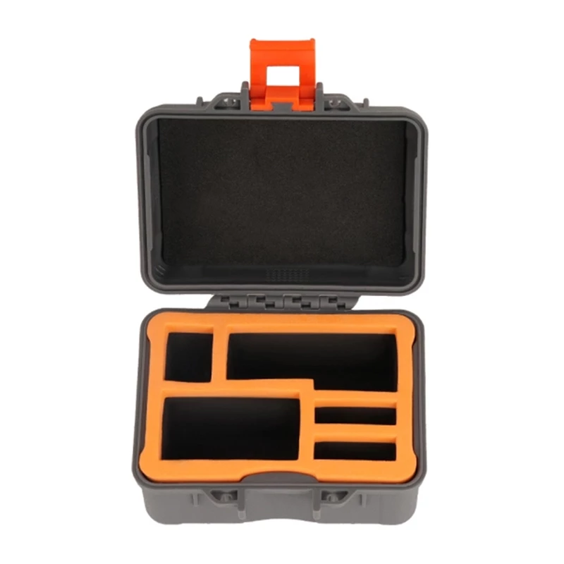 Sunnylife AQX-28 Mini Hard Case für DJI Osmo Action 3/4/6 – Schwarz EVA & PU-Leder