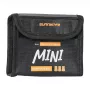 SUNNYLIFE Batterietragetasche für DJI Mini 3 Pro (3 Akkus) - Dunkelgrau PU-Leder
