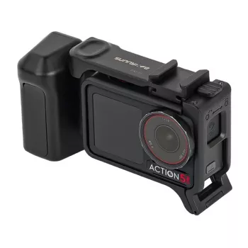 Sunnylife Magnetische Schnellwechsel-Halterung für DJI Osmo Action 5 Pro / 4 / 3, Schwarz