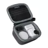 Sunnylife Mini-Tasche für Insta360 GO 2 - EVA-Hartschalen-Schutzhülle mit Karabiner, Schwarz