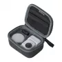 Sunnylife Mini-Tasche für Insta360 GO 2 - EVA-Hartschalen-Schutzhülle mit Karabiner, Schwarz