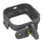 Sunnylife Mounting Frame Adapter für Insta360 GO Ultra – Schwarz ABS, 1/4 inch Gewinde & Cold Shoe