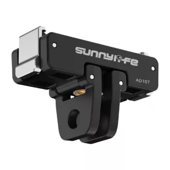 Sunnylife Reversible Mounting Adapter für DJI Osmo Action / GoPro / Insta360 – 1/4 Zoll Schraube