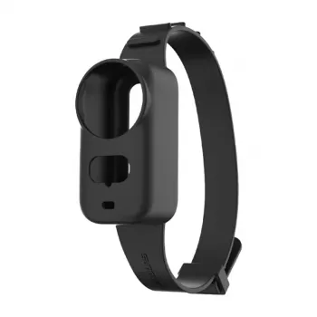 SUNNYLIFE Silikon-Armband für DJI Osmo Pocket 3 (Schwarz)