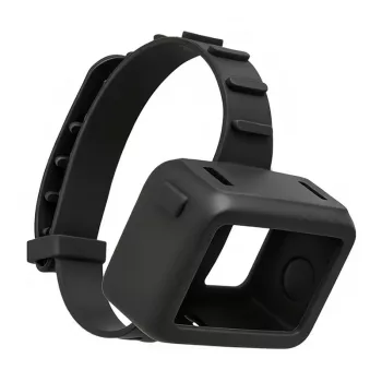 Sunnylife Silikon-Schutzhülle und Trageriemen-Set für DJI Osmo Action 3/4 - Schwarz