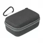 Sunnylife Transport Case für DJI Mini 4 Pro / Mini 3 Pro / Mini 3 Drohnenkörper - Hartschalen-Tragetasche aus PU-Leder mit Handgelenkschlaufe (Grau/Schwarz)