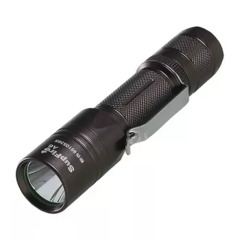 SUPERFIRE A6 Taschenlampe - 1200 Lumen P50 LED, 280m Reichweite, USB wiederaufladbar, zoombar, IP44