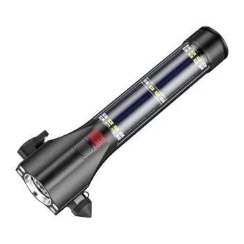 SUPERFIRE D30 Multifunktions-Taschenlampe 1500 Lumen IP44 USB-C wiederaufladbare Powerbank Magnetischer Boden