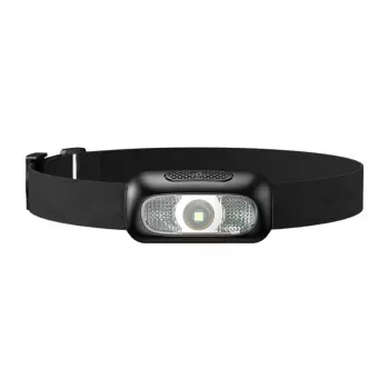 SUPERFIRE HL05-L Wiederaufladbare LED-Stirnlampe mit Bewegungssensor, 1000 Lumen, USB-C, IP44, Schwarz