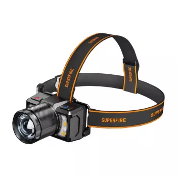 Superfire HL25 Stirnlampe 700lm USB-C