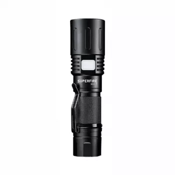 Superfire X60-T Taschenlampe 1500 Lumen USB Type-C wiederaufladbar