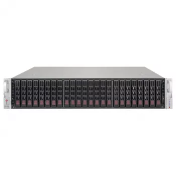 Supermicro SC216 BE1C-R609JBOD 2U 24x2,5 inch Hot-Swap SAS3 JBOD Gehäuse mit 2x600W redundanten Netzteilen