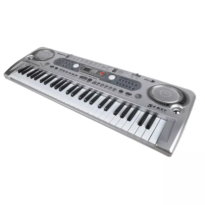 SUPRIMO 824 USB - 49-Tasten elektronische Lernkeyboard mit Mikrofon für Kinder