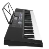 SUPRIMO EK611 61-Tasten Kinder-Keyboard mit LCD-Display, 200 Klangfarben, 128 Rhythmen, Mikrofon und Notenständer