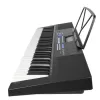 SUPRIMO EK611 61-Tasten Kinder-Keyboard mit LCD-Display, 200 Klangfarben, 128 Rhythmen, Mikrofon und Notenständer